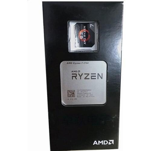 AMD Ryzen 7 1700 R7 1700 3.0 GHz Eight-Core CPU Processor Socket AM4