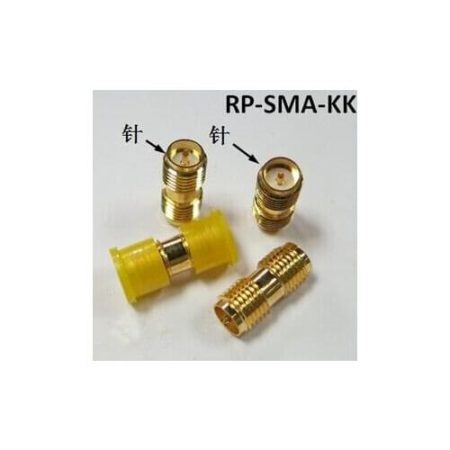 RF SMA Type Connector RP-SMA-KK SMA to SMA male Reverse ,Coaxial connector wireless router Antenna New and original 3pcs/lot