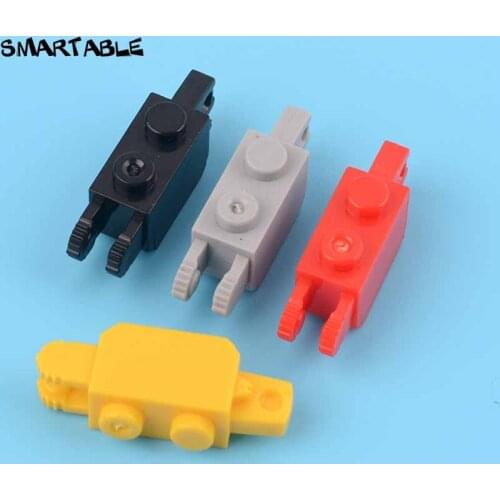 Smartable Hinge Brick 1x2 Vertical Locking Double Building Block MOC Parts Toys For Kids Compatible 30386/ 39893 30pcs/Lot