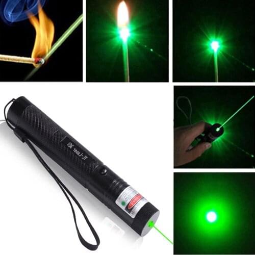 Green Lasers Military 5mW 532nm 301 Green Laser Pointer Pen Lazer Light Visible Beam Burn New Drop shipping-PC Friend