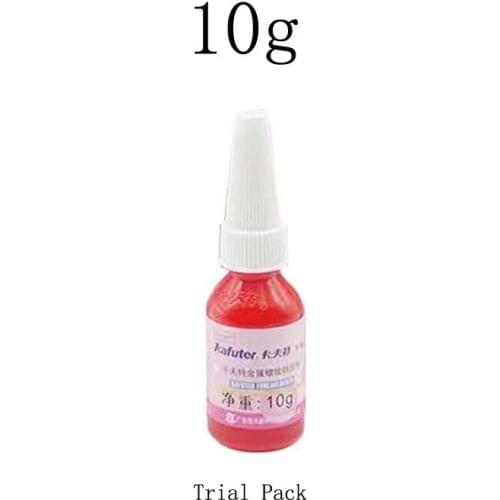 Upgrade Kafuter 1Pc 10ml Liquid Glue Blue Anaerobic Adhesive Removable Sealant Thread Super Glue for Metal Surfaces and Screw