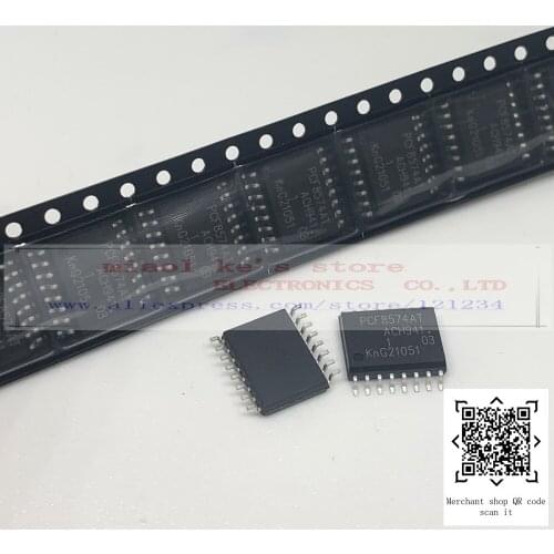 [ 10pcs/1lot ]100%New original: PCF8574AT/3 PCF8574AT PCF8574T PCF8574 - IC I/O EXPANDER I2C 8B 16SOIC