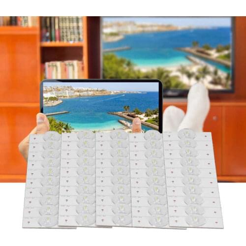 50Pcs SMD Lamp Bead with Optical Lens Fliter Fiberglass Board 6V Led Light Strip Parts Led Light Strip Parts Accessories