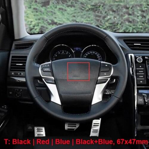 Car Styling Steering Wheel Center T Emblem Hybrid Modified Logo Sticker for Toyota Camry Corolla Reiz Highlander Yaris