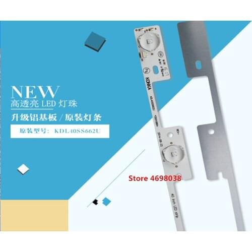 Free shipping New 40 Pieces*4 LEDs*6V LED strips working for TV KDL40SS662U 35019864 327mm