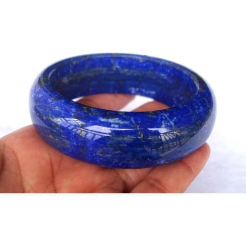Free Shipping Natural Lapis Lazuli 22*10mm Round Bracelet Women Man Jewelry Accessories Weddings Parties Gift