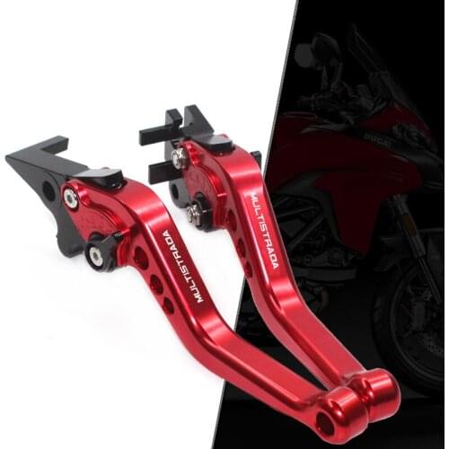 For DUCATI MULTISTRADA 1200 1200S 1200GT 2010-2018 2017 2016 2015 2014 Motorcycle Accessories Aluminum Short Brake Clutch Levers