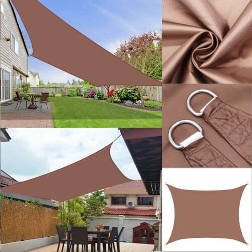 Gazebo For Garden Outdoor Awnings Waterproof Sun Shelter Rectangle Canopy Garden Patio Pool Shade Sail Camping Garden Tents