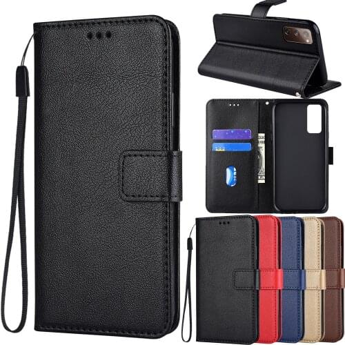 Leather Flip Case for Redmi Note 10 9 10S 9S 10T 9T 8 8T 7 6 5 4 4X 5A Redmi K40 K30 Go Y2 POCO X3 NFC M3 F3 Pro Wallet Cover