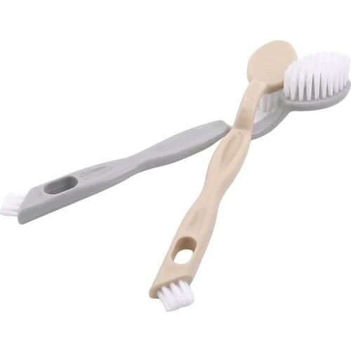Sneakers Washing Double Head Long Handle Home Cleaning Shoe Brush Household Cleaner Household Merchandises