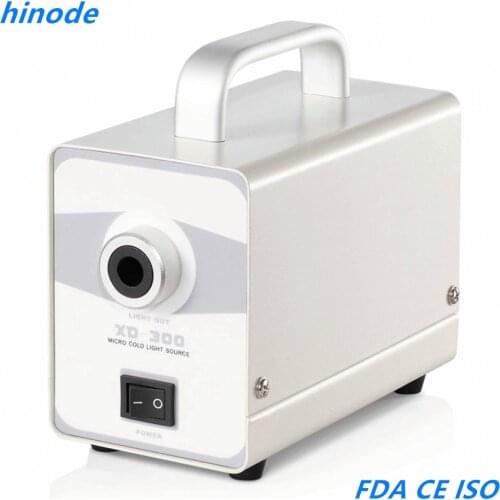 Medical Surgical Mini Portable Xenon 50W Wolf Optical Fiber Examination Endoscope Cold Light Source ENT Gynecology