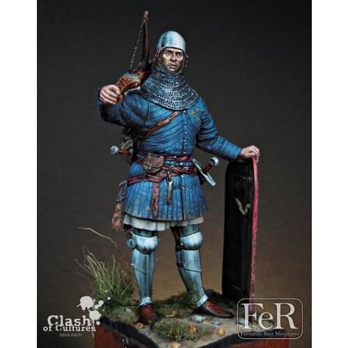 1/24 Resin Character Model Ancient War French Crossbow 75mm