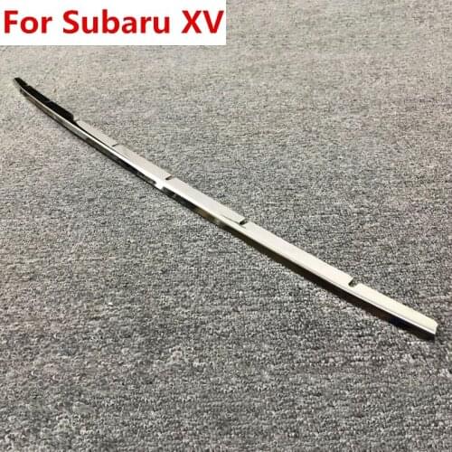 The new For Subaru XV 5-door Hatchback 2017 2018 Stainless Steel Exterior Bottom Front Grille Grill Cover Decoration Trim 1piece