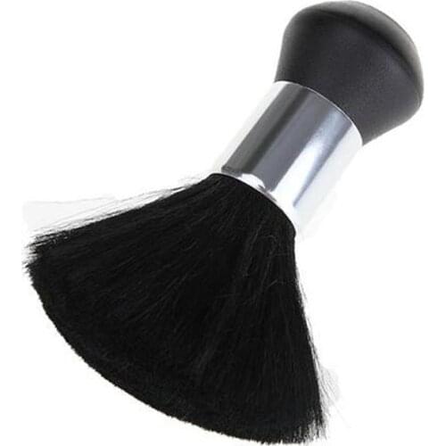 1PC Professional Soft Black Neck Face Duster Brushes Barber Hair Clean Hairbrush Salon Cutting Hairdressing Styling Makeup Tool