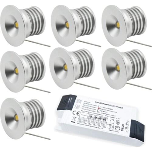 Tuya Smart Home APP Control 3W Mini Spotlight LED Ceiling Light 110V 220V 240V for Kitchen Cabinet Stair Downlight Lamp Zigbee