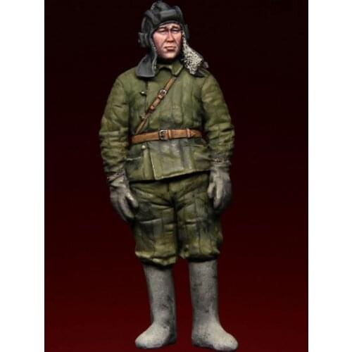 [tuskmodel] 1 35 scale resin model figures kit soviet t3052