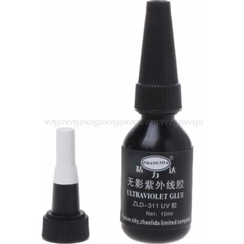 Ultraviolet Glue UV Light Adhesive Strong Bonding For Ceramic Glass Crystal Ultraviolet Glue Au23 Dropship