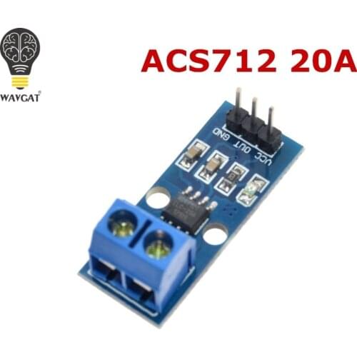 WAVGAT Hot Sale ACS712 20A Range Hall Current Sensor Module ACS712 Module For Arduino 20A
