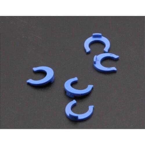 100Pcs 1/4" 3/8"OD Tube PE Pipe Fitting Blue Clip C-ring Hose Quick Connector Aquarium RO Water Filter Reverse Osmosis System