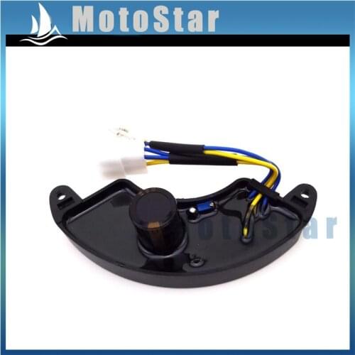 5KW 5.5KW 6 KW 6.5KW AVR Automatic Voltage Regulator Rectifier Single Phase For Chinese Gasoline Generator
