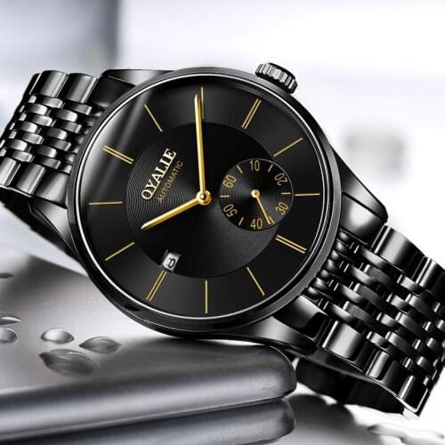 Automatic Mechanical Men Watches Top Brand Luxury Waterproof date Calendar Wristwatch Relogio Masculino