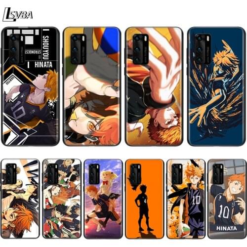 Hot Haikyuu Hinata Anime Volleyball For Huawei P Smart Z S Pro 2018 2019 2020 2021 Mate 10 20 30 40 RS PRO Plus lite Phone Case