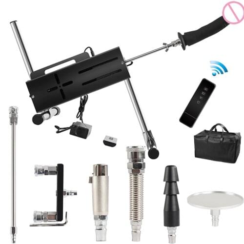 FREDORCH Updated Sex Machine Mobile App for Controlling Woman Vac-U-Lock Automatic Vibrator Pumping Gun Adult Toys Love Machine