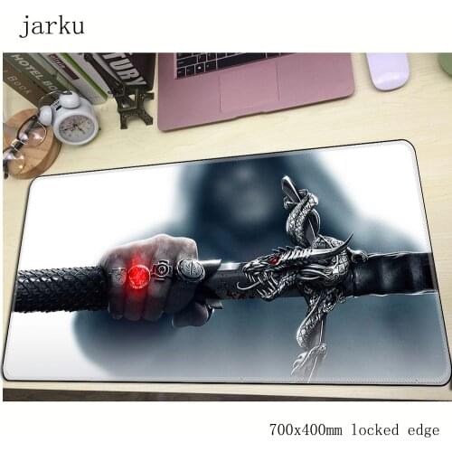 Dragon age mouse pad gamer 700x400mm notbook mouse mat large gaming mousepad large hot sales pad mouse PC desk padmouse