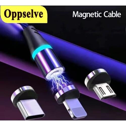 Oppselve Magnetic Cable Micro USB C Fast Charging Adapter Phone Microusb Type-C Magnet Charger Type C For iPhone Samsung Xiaomi