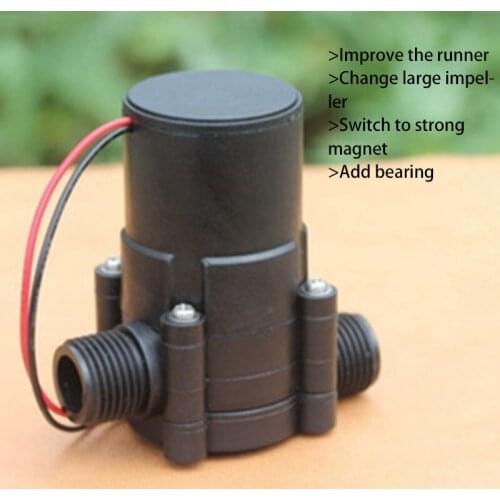 Motor Pipeline Water Filler Newest DC Water Power Generation Water Power Tap Water Micro Water Power Pipeline Water Generator XD