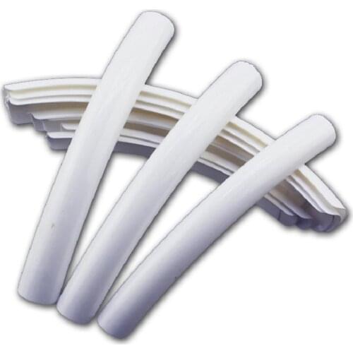 10 Pcs/pack Half Cover Full Cover White Acrylic UV Gel French False Nail Tips Manicure DIY Art Salon Fake Long Tips Set