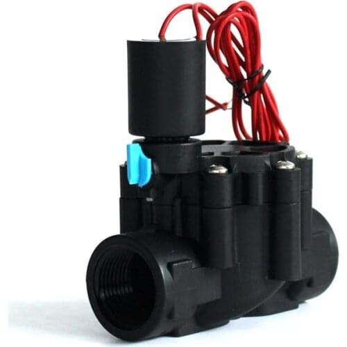 1/2" 3/4" 1" Normally Closed Solenoid Valve Water 220V 12V 24V Nylon Valve For Farm Garden Landscape Irrigation