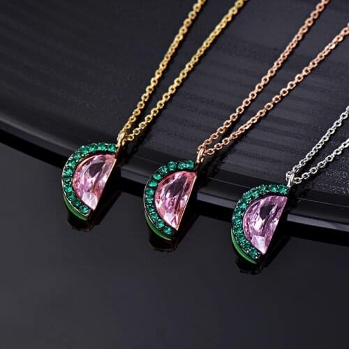 Designer Fashion 925 Sterling Silver Jewelry 3A Cubic Zirconia Party Necklace