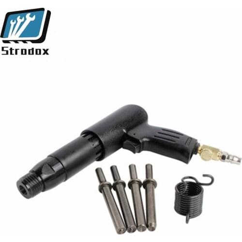 Rivet gun advertising signs pneumatic nail gun wind-driven semi-hollow solid nail gun electrical tools processing