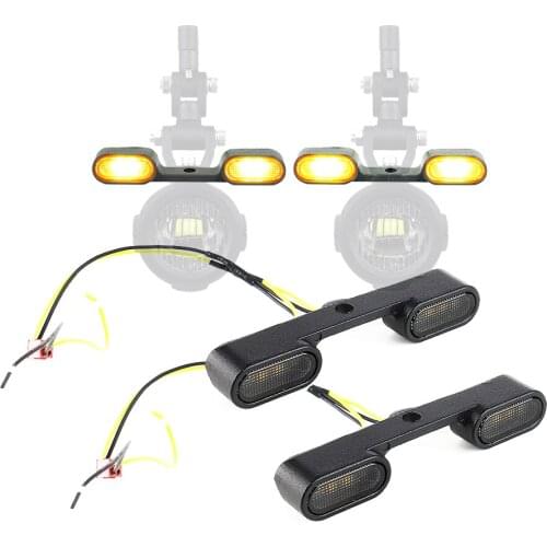 2 pcs Motorcycle fog light Auxiliary Lights Turn Signal Lamp for R1200GS F800GS F700GS F650 K1600