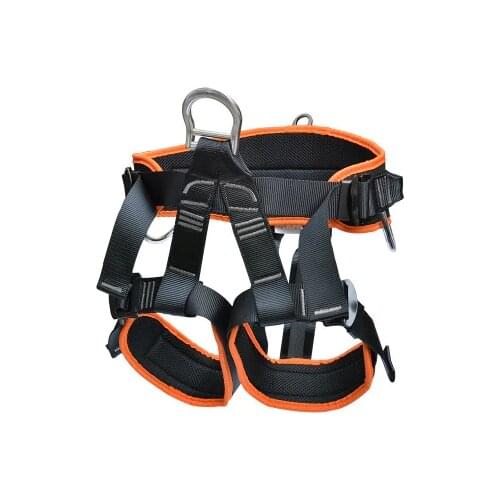 1500KG Outdoor safety belt mountaineering rock climbing cable harness rope lifting sling chain