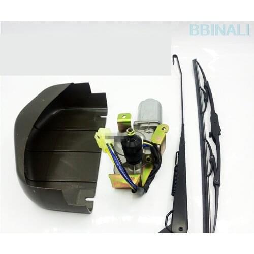 For Daewoo 150 215 220 225-5-7-9 Doosan Excavator Wiper motor 24V12V Wiper arm wiper sheet Excavator Accessories
