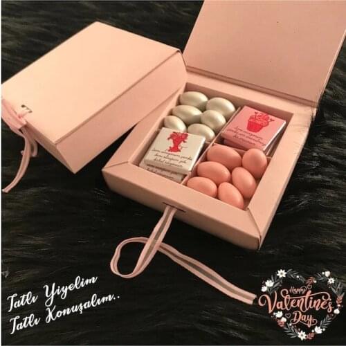 Valentines Day Special Square Carton Drajeli Chocolate Box 473139396