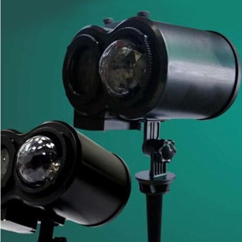 LED Christmas Projector Light with 12 Slides Patterns, Outdoor Indoor Holiday for Halloween Xmas Home Birthday Party Decoration