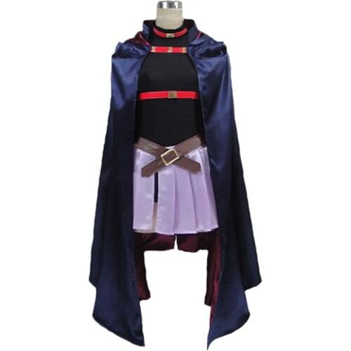 Magical Girl Lyrical Nanoha Fate Testarossa Harlaown Cosplay Costume with gloves and socks