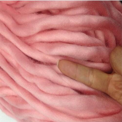 Hand Knitting Blanket Hats Scarf Super Thick Merino Wool Chunky Yarn Wool Roving Bulky Yarn Winter Warm 500g/Lot 2pieces
