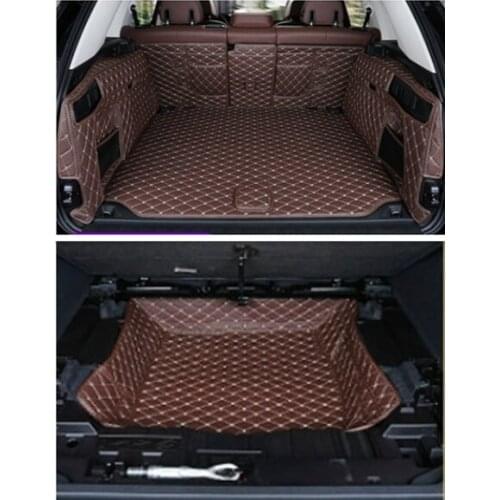 High quality mats! Full set car trunk mats for BMW X5 G05 2020 waterproof boot carpets cargo liner mat for X5 2019,Free shipping