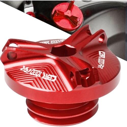 Motorcycle Accessories Parts Fixed Engine Oil CUP Filler Cover Drain Plug Sump Reservoir For Honda CBR1000RR 2004 2005 2006 2007