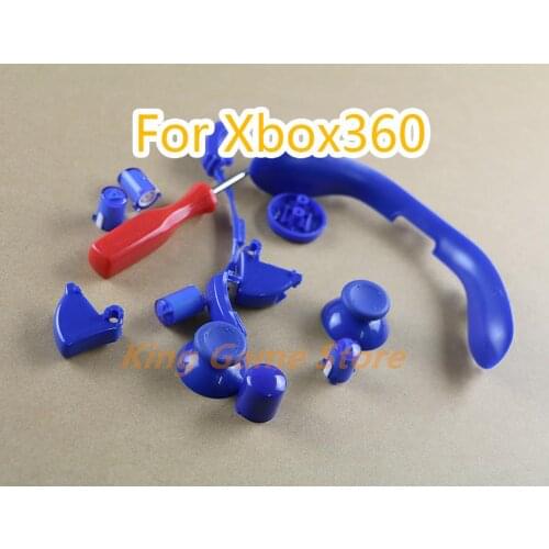 1set/lot Replacement Full set buttons with T8 screwdriver for XBOX 360 xbox360 wireless controller repair parts