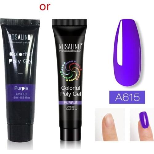 2021 New 15ml Nail Gel 7 Fashion Colors Quick Builder UV LED Gel Nail Tips Finger Polish