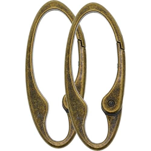 4-part Carabiner Made of Strong Alloy Carabiner Carabiner Oval Hook