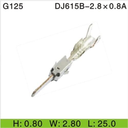 Free shipping 1000pcs Car Electronics & Motorcycle Accessories & Parts G125 male terminal connector