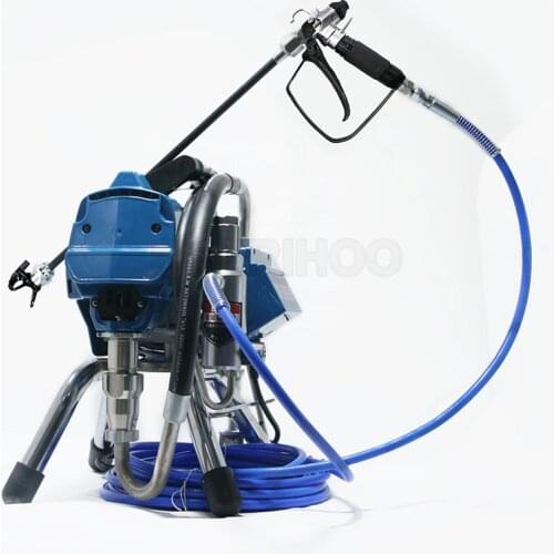 Suprihoo 495 Airless Paint Sprayer Machine 1500W High-quality With Spray Gun High Pressure Pipe Painting Machine Tool