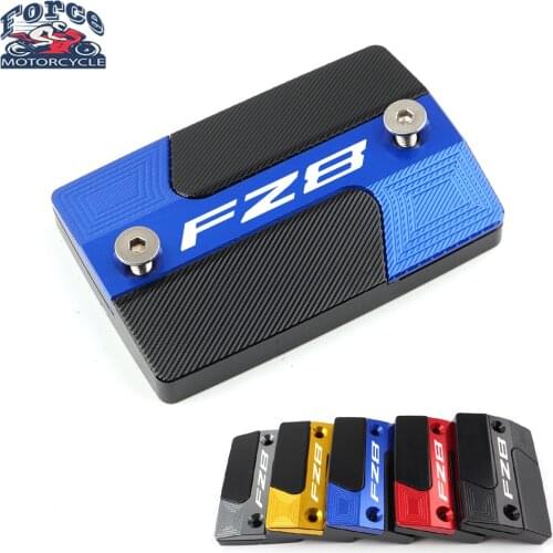 For YAMAHA FZ8 fz8 2010-2014 High Quality New Design Motorcycle Accessories CNC Front Brake Fluid Fuel Reservoir Tank Cap Cover