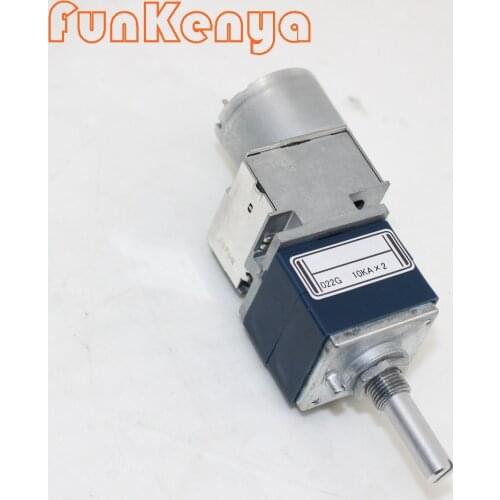 Dual 2*10K 2*50K 2*100K Stereo ALPS RK27 Motorized Potentiometer Remote Volume Sound Control For Vintage Tube AMP HIFI AUDIO DIY